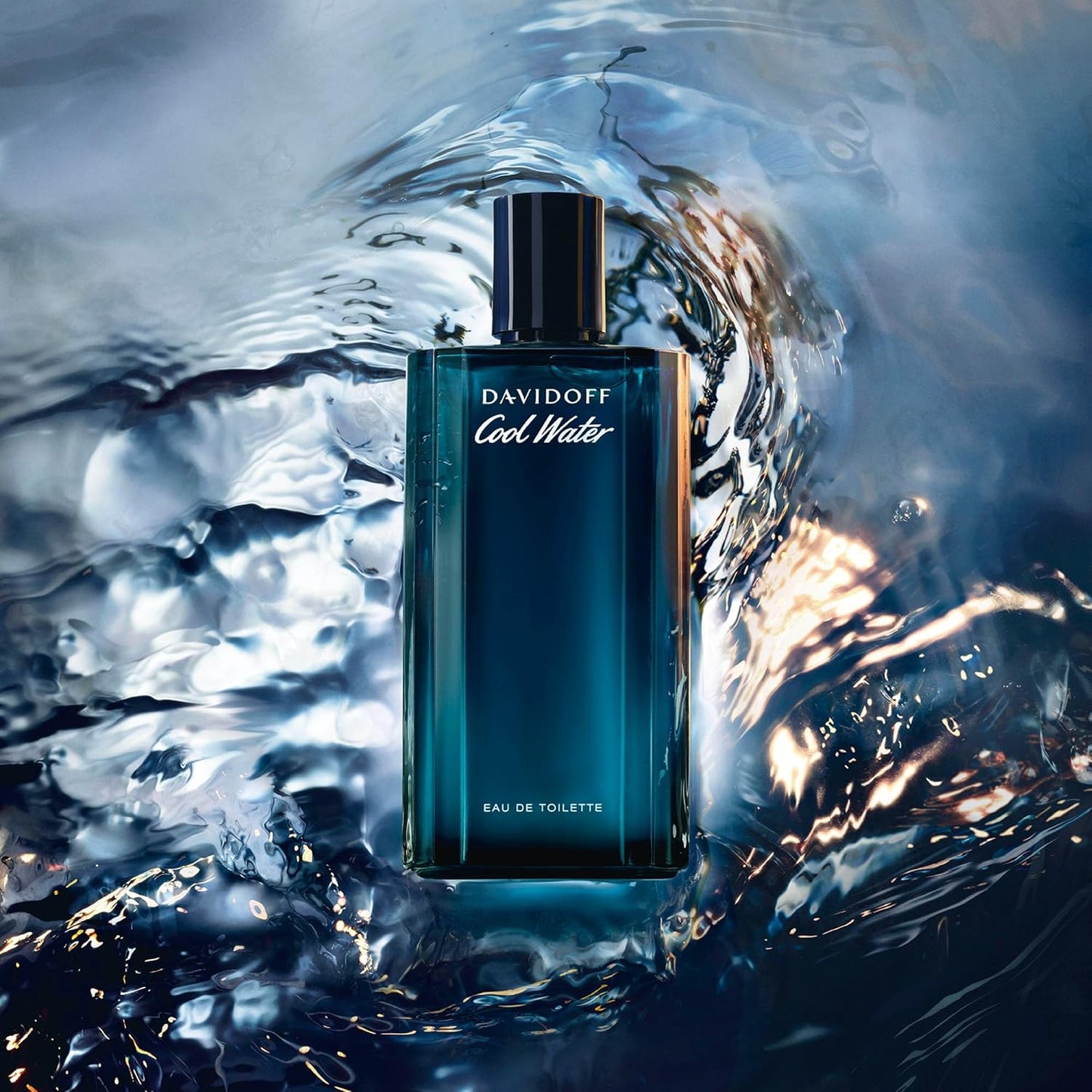 Cool Water Eau De Toilette – Aromatic Men'S Cologne – with Notes of Coriander, Mint, Lavender & Amber – Long Lasting Fragrance