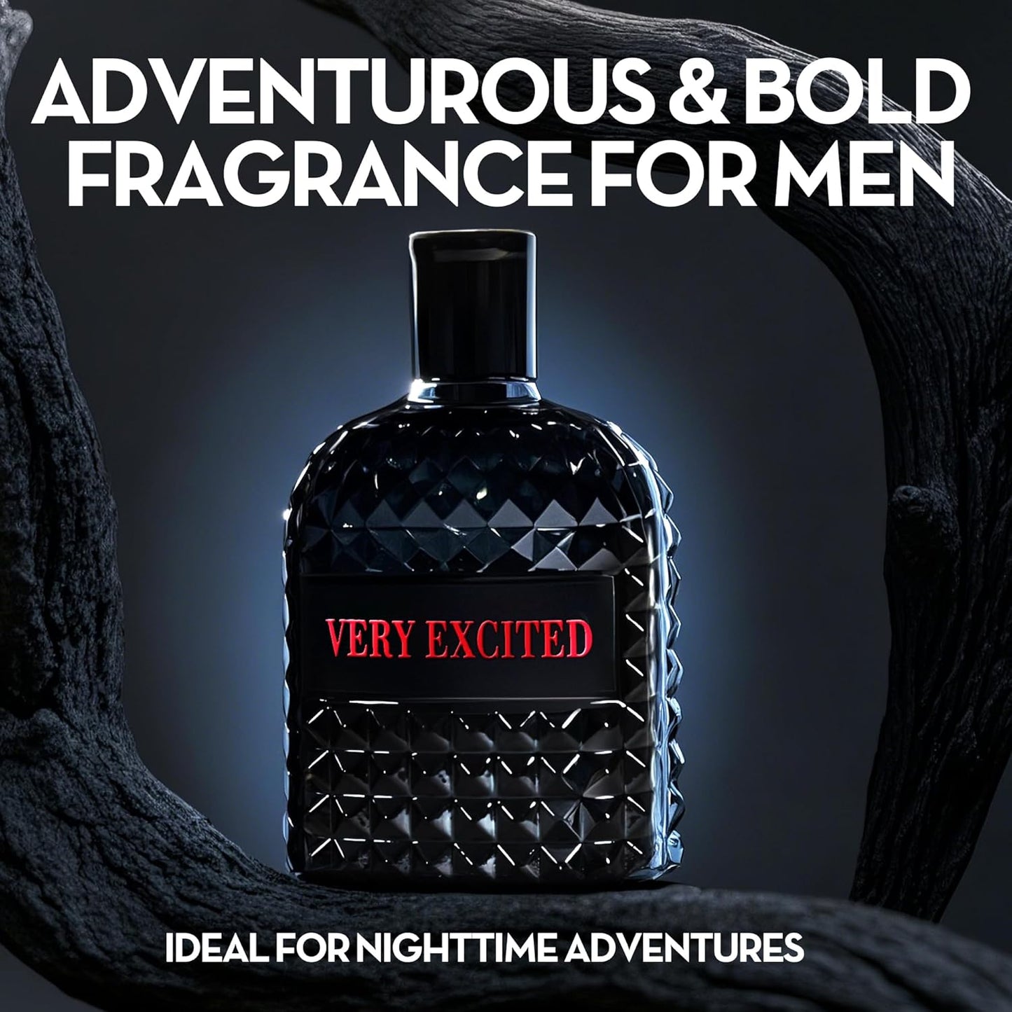 Men'S Cologne Gift Set Include Valentine Milano,Valentine,Very Excited & Valuable Paris - 3.4 Fl Oz Each | Vanilla Bourbon, Leather & Amber Floral Fragrance | Luxury Eau De Toilette