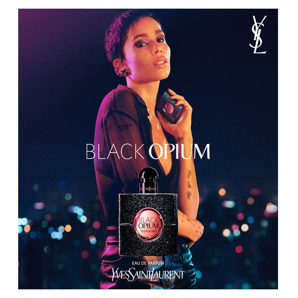 Eau De Parfum Spray for Women, Black Opium, 1.6 Ounce