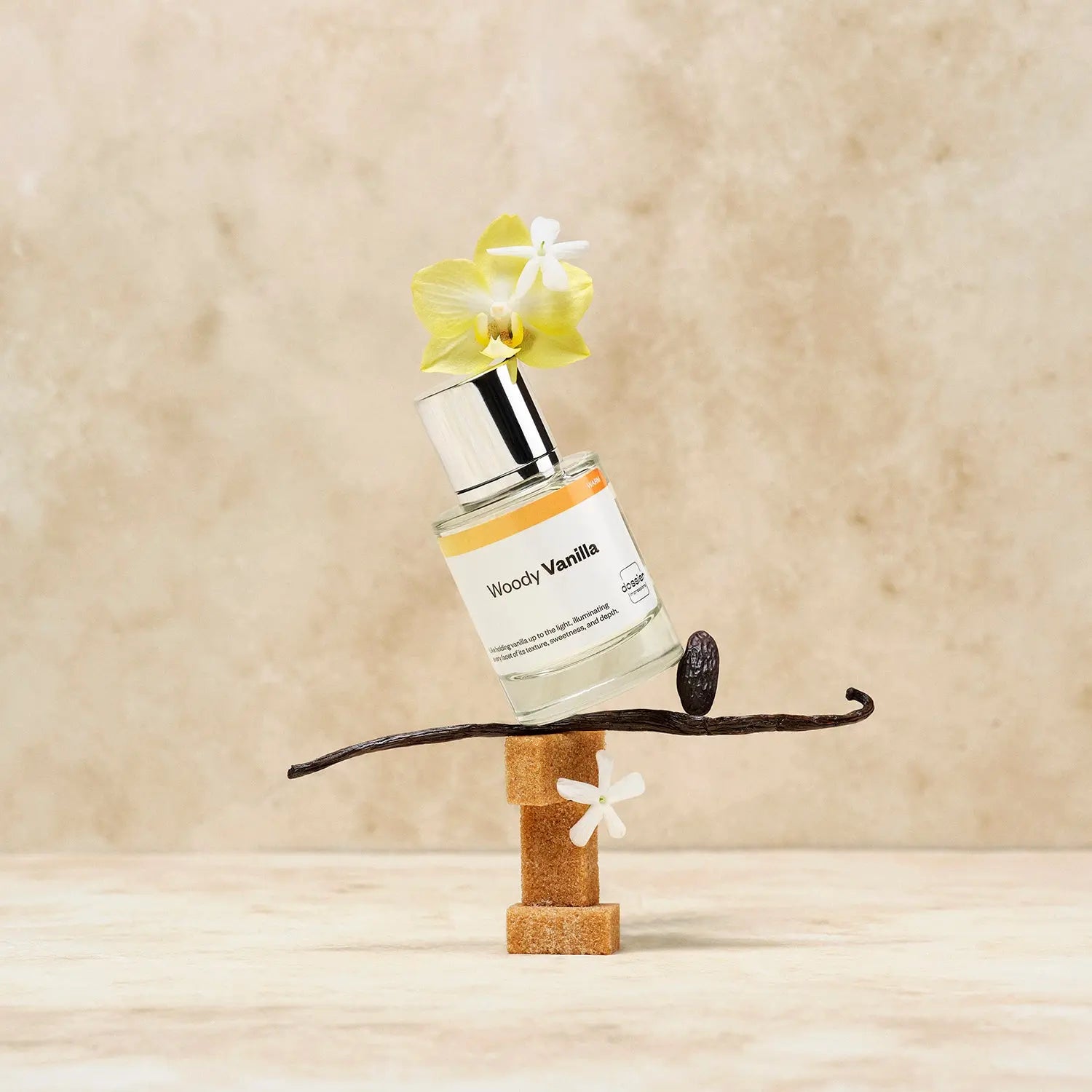 Woody Vanilla, Dossier, Unisex Perfume, Eau De Perfum, 50Ml, Davans, Jasmine, Muguet, Brown Sugar, Vanilla, Patchouli, Tonka Bean