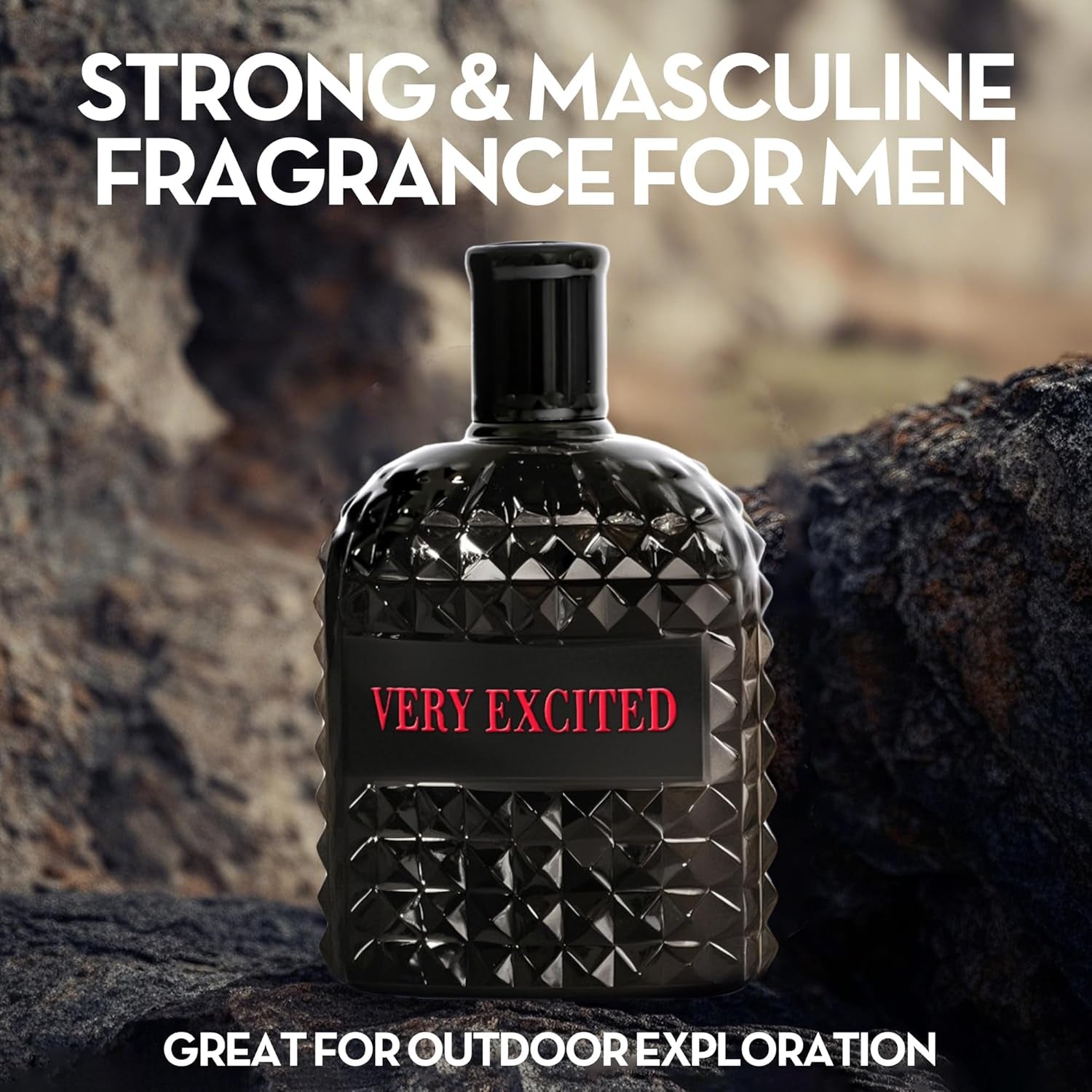 Men'S Cologne Gift Set Include Valentine Milano,Valentine,Very Excited & Valuable Paris - 3.4 Fl Oz Each | Vanilla Bourbon, Leather & Amber Floral Fragrance | Luxury Eau De Toilette