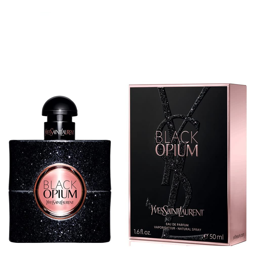 Eau De Parfum Spray for Women, Black Opium, 1.6 Ounce